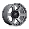 Fuel - D767 RUSH - Gunmetal - MATTE GUN METAL - 18" x 9", 20 Offset, 6x135 (Bolt Pattern), 87.1mm HUB