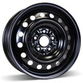 RSSW - Steel - Black - Black - 16" x 6.5", 50 Offset, 5x114.3 (Bolt Pattern), 60.1mm HUB