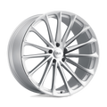 Ohm Wheels - PROTON - Silver - SILVER WITH MIRROR FACE - 21" x 10.5", 30 Offset, 5x120 (Bolt Pattern), 64.2mm HUB