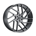 Status Wheels - JUGGERNAUT - Gunmetal - Carbon Graphite - 20" x 9", 25 Offset, 6x135 (Bolt Pattern), 87.1mm HUB