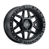 Black Rhino - KELSO - Black - MATTE BLACK - 17" x 9", 0 Offset, 5x139.7 (Bolt Pattern), 78.1mm HUB