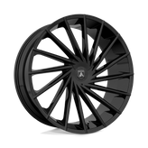 Asanti Black - ABL-18 MATAR - Black - GLOSS BLACK - 22" x 9", 15 Offset, 6x135, 139.7 (Bolt Pattern), 106.1mm HUB