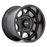 KMC Powersports - KS137 TORO S UTV - Black - SATIN BLACK - 15" x 10", 0 Offset, 4x137 (Bolt Pattern), 96mm HUB