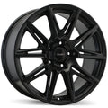 Fast Wheels - Switch - Black - Satin Black - 17" x 7.5", 45 Offset, 5x114.3 (Bolt Pattern), 67.1mm HUB