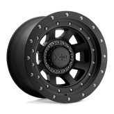 XD Series - XD137 FMJ - Black - SATIN BLACK - 20" x 10", -18 Offset, 8x165.1 (Bolt Pattern), 125.1mm HUB