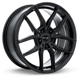 RTX Wheels - SW05 - Black - Gloss Black - 18" x 8", 42 Offset, 5x112 (Bolt Pattern), 66.6mm HUB