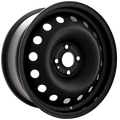 Envy Wheels - NX4 STEEL WHEEL - Black - FLAT BLACK - 16" x 6.5", 42 Offset, 4x100 (Bolt Pattern), 57.1mm HUB