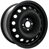 Envy Wheels - NX4 STEEL WHEEL - Black - FLAT BLACK - 16" x 6.5", 42 Offset, 4x100 (Bolt Pattern), 57.1mm HUB