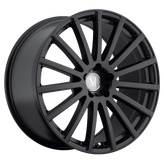 Mandrus - ROTEC - Gunmetal - MATTE BLACK - 17" x 9", 5 Offset, 5x112 (Bolt Pattern), 66.56mm HUB