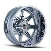 Mayhem - MONSTIR - Chrome - CHROME - 20" x 8.25", -160 Offset, 8x170 (Bolt Pattern), 124.9mm HUB