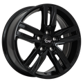 Dai Alloys - Prime - Black - Gloss Black - 19" x 8", 45 Offset, 5x108 (Bolt Pattern), 63.4mm HUB