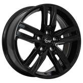 Dai Alloys - Prime - Black - Gloss Black - 19" x 8", 45 Offset, 5x108 (Bolt Pattern), 63.4mm HUB