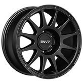 Envy Wheels - FFT8MB - Black - MATTE BLACK - 17" x 8.5", 0 Offset, 6x139.7 (Bolt Pattern), 106.1mm HUB