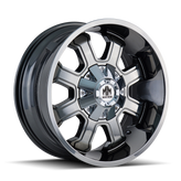 Mayhem - FIERCE - Chrome - CHROME - 20" x 10", -19 Offset, 8x165.1, 170 (Bolt Pattern), 130.8mm HUB