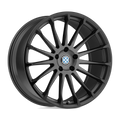 Beyern - AVIATIC - Gunmetal - Matte Gunmetal with Gloss Black Lip - 19" x 9.5", 35 Offset, 5x120 (Bolt Pattern), 72.6mm HUB