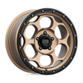 KMC Wheels - KM541 DIRTY HARRY - Bronze - MATTE BRONZE WITH BLACK LIP - 18" x 8.5", 18 Offset, 5x127 (Bolt Pattern), 71.5mm HUB