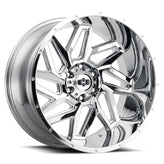 Vision Wheel Off-Road - 361 SPYDER - Chrome - Chrome - 20" x 12", -51 Offset, 8x180 (Bolt Pattern), 124.2mm HUB