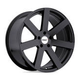 TSW Wheels - BARDO - Black - Matte Black - 17" x 8", 45 Offset, 5x112 (Bolt Pattern), 72.1mm HUB