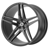 Asanti Black - ABL-12 ORION - Gunmetal - MATTE GRAPHITE - 22" x 9", 32 Offset, 5x112 (Bolt Pattern), 72.56mm HUB