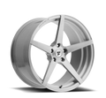 Fittipaldi Sport - FSF02 - Silver - Brushed Clear - 20" x 9", 20 Offset, 5x114.3 (Bolt Pattern), 66.1mm HUB