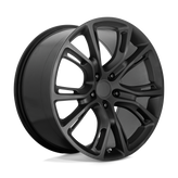 OE Creations - PR137 - Black - MATTE BLACK - 20" x 9", 34 Offset, 5x127 (Bolt Pattern), 71.5mm HUB