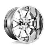 Fuel - D536 MAVERICK - Polished - CHROME PLATED - 20" x 8.25", -215 Offset, 8x165.1 (Bolt Pattern), 121.5mm HUB