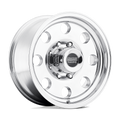 American Racing - AR172 BAJA - Polished - POLISHED - 17" x 8", 0 Offset, 6x139.7 (Bolt Pattern), 108mm HUB