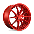 Niche - M213 SECTOR - CANDY RED - 19" x 9.5", 48 Offset, 5x112 (Bolt Pattern), 66.6mm HUB