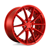 Niche - M213 SECTOR - CANDY RED - 19" x 9.5", 48 Offset, 5x112 (Bolt Pattern), 66.6mm HUB