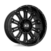 XD Series - XD829 HOSS II - Black - GLOSS BLACK - 20" x 10", -24 Offset, 5x127 (Bolt Pattern), 72.6mm HUB