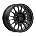 KMC Wheels - KM542 IMPACT - Black - SATIN BLACK - 17" x 8.5", 0 Offset, 6x139.7 (Bolt Pattern), 106.1mm HUB