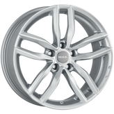 Mak Wheels - SARTHE W - Silver - SILVER - 17" x 7.5", 37 Offset, 5x112 (Bolt Pattern), 66.5mm HUB