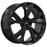 ART - Replica 231 - Black - Gloss Black - 19" x 8.5", 28 Offset, 5x112 (Bolt Pattern), 66.5mm HUB