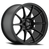 Konig - Dekagram - Black - Semi-Matte Black - 18" x 9.5", 25 Offset, 5x114.3 (Bolt Pattern), 73.1mm HUB