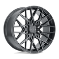 XO Luxury Wheels - PHOENIX - Gunmetal - Gunmetal with Brushed Gunmetal Face - 20" x 11", 50 Offset, 5x114.3 (Bolt Pattern), 76.1mm HUB