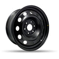 DTD - Steel Wheel - Black - Gloss Black - 17" x 7", 52 Offset, 5x108 (Bolt Pattern), 63.5mm HUB