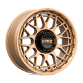 KMC Wheels - KM722 TECHNIC - Bronze - MATTE BRONZE - 20" x 9", 18 Offset, 8x180 (Bolt Pattern), 124.2mm HUB