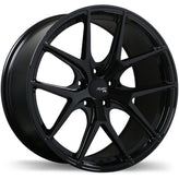 Fast Wheels - FC04 - Black - Metallic Black - 19" x 9.5", 45 Offset, 5x114.3 (Bolt Pattern), 72.6mm HUB
