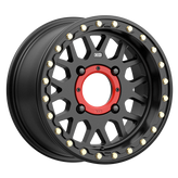 XD Powersports - XS235 GRENADE BEADLOCK - Black - Satin Black - 14" x 10", 0 Offset, 4x137 (Bolt Pattern), 112.1mm HUB