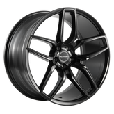 Ruffino Wheels - Trofeo - Black - Gloss Black - 20" x 10.5", 42 Offset, 5x120 (Bolt Pattern), 74.1mm HUB