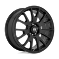 Motegi - MR118 MS7 - Black - MATTE BLACK - 17" x 8", 45 Offset, 5x112 (Bolt Pattern), 72.6mm HUB