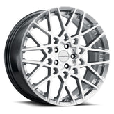 Vision Wheel Street Designs - 474 RECOIL - Silver - Hyper Silver - 18" x 8", 38 Offset, 5x120 (Bolt Pattern), 73.1mm HUB