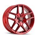 Touren - TR79 - CRIMSON CANDY RED - 20" x 9", 35 Offset, 5x112 (Bolt Pattern), 66.56mm HUB