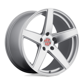 Victor Equipment Wheels - BADEN - Silver - SILVER WITH MIRROR CUT FACE - 21" x 9", 47 Offset, 5x130 (Bolt Pattern), 71.5mm HUB