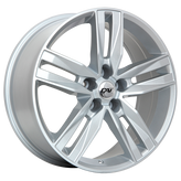 Dai Alloys - Prime - Silver - Metallic Silver - 18" x 8", 45 Offset, 5x108 (Bolt Pattern), 63.4mm HUB