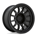 Black Rhino - RAPID - Black - MATTE BLACK - 17" x 9.5", -18 Offset, 6x139.7 (Bolt Pattern), 112.1mm HUB