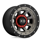 XD Series - XD137 FMJ - Black - SATIN BLACK DARK TINT - 20" x 9", 0 Offset, 8x170 (Bolt Pattern), 125.1mm HUB