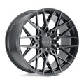 XO Luxury Wheels - PHOENIX - Gunmetal - Gunmetal with Brushed Gunmetal Face - 22" x 9", 32 Offset, 5x112 (Bolt Pattern), 66.6mm HUB
