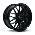 RTX Wheels - V20 - Black - Gloss Black - 17" x 7.5", 42 Offset, 5x114.3 (Bolt Pattern), 73.1mm HUB