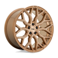 Niche - M263 MAZZANTI - Bronze - BRONZE BRUSHED - 19" x 9.5", 35 Offset, 5x114.3 (Bolt Pattern), 72.6mm HUB